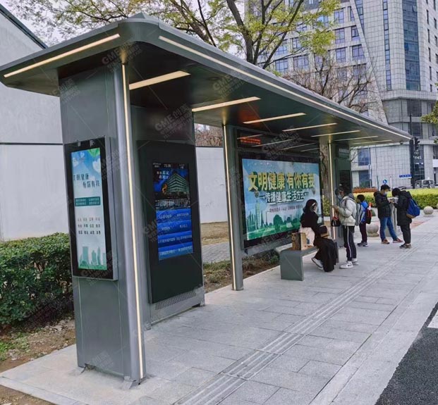 杭州智能公交站台,打造智慧城市的新标杆配图一